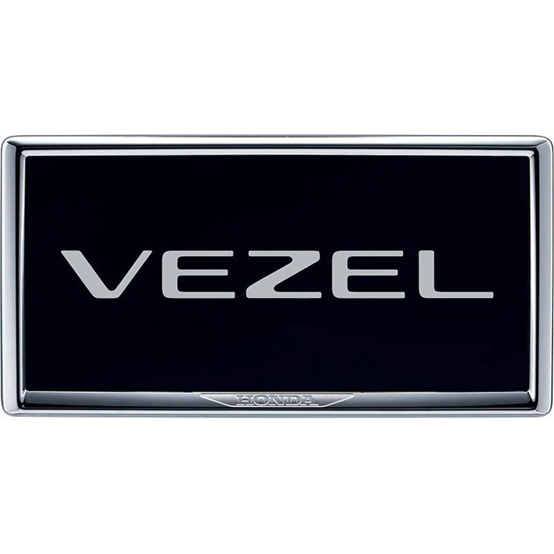 [NEW] JDM Honda VEZEL RV License Frame Plating Type Genuine OEM - Image 2