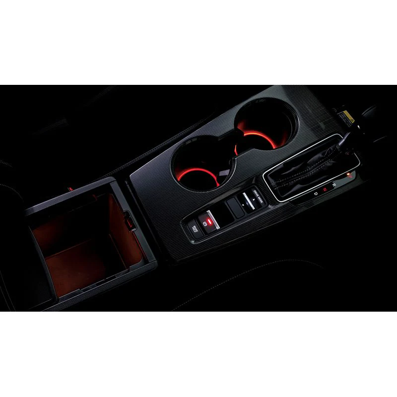 [NEW] JDM Honda CIVIC FL1/4 Console Box & Drink Holder Illumination Red OEM - Image 3