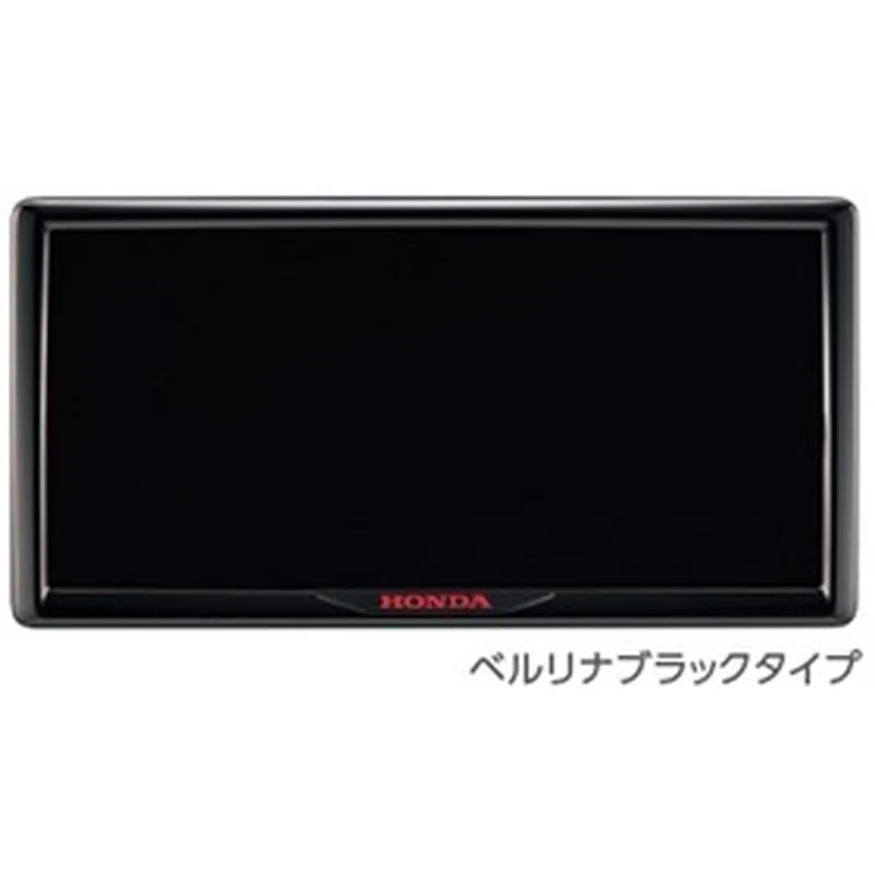 [NEW] JDM Honda N-VAN JJ1/2 License Frame Berlina Black Type Genuine OEM - Image 2