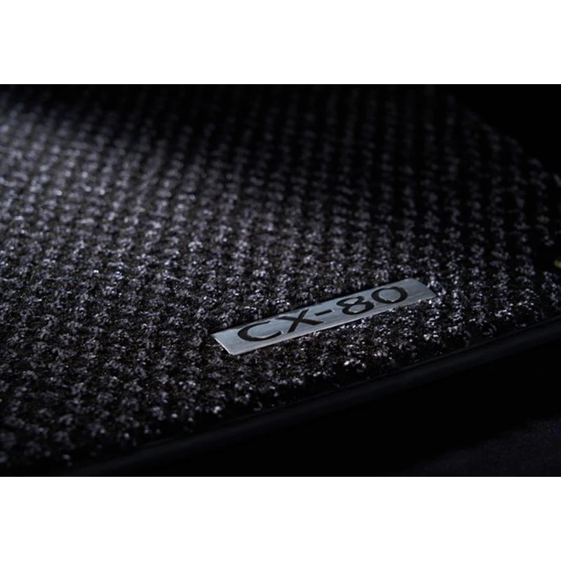 [NEW] JDM Mazda CX-80 KL MAZDA Floor Mats Premium Plus Genuine OEM - Image 2