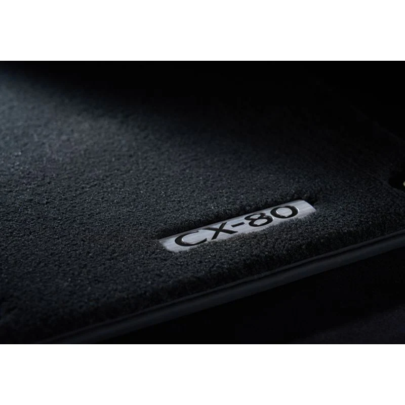 [NEW] JDM Mazda CX-80 KL MAZDA Floor Mats Luxury Genuine OEM - Image 2
