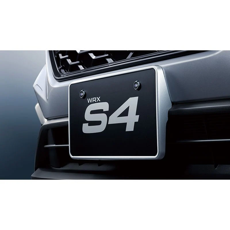 [NEW] JDM Subaru WRX S4 VBH Colored License Plate Base Genuine OEM - Image 6