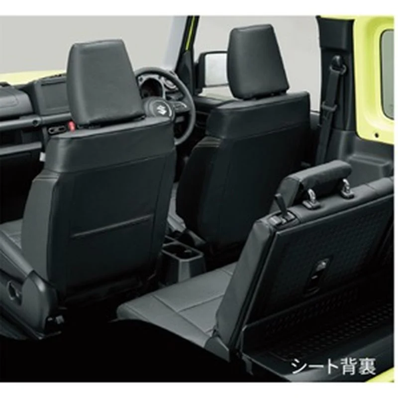 [NEW] JDM Suzuki Jimny NOMADE JC74W Leather Tone Seat Cover Genuine OEM - Image 2