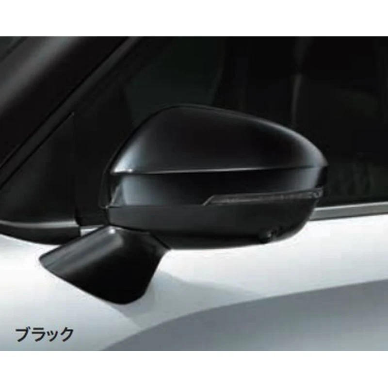 [NEW] JDM Mitsubishi OUTLANDER PHEV GN0W Mirror Cover Plated Black Genuine OEM - Image 3