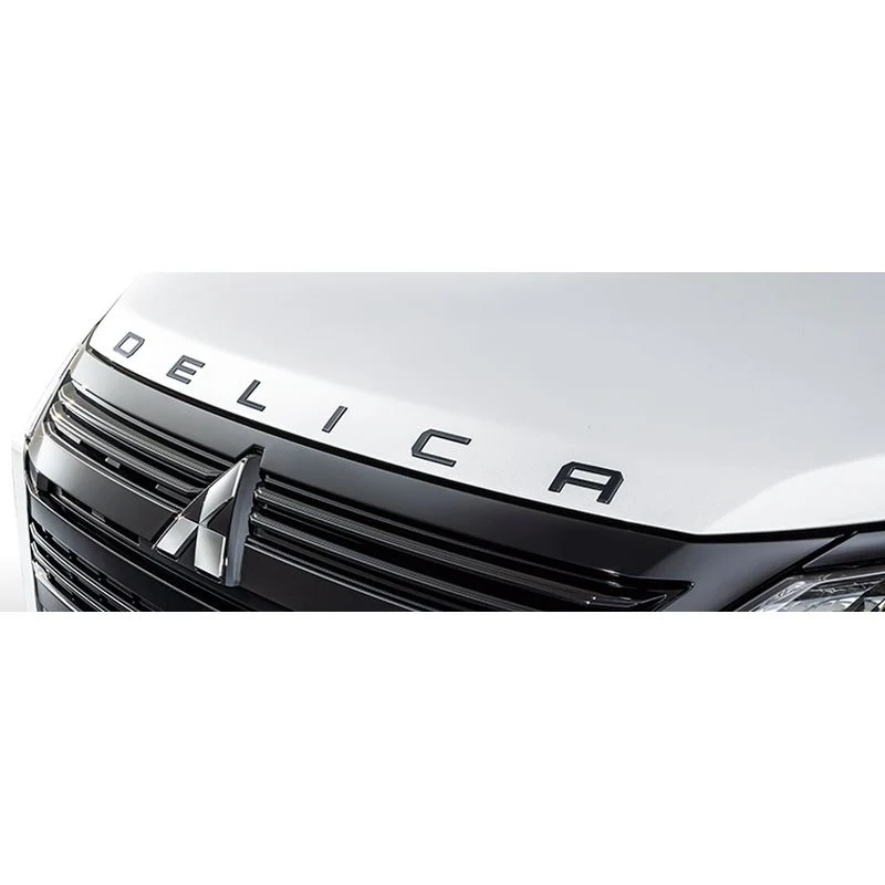 [NEW] JDM Mitsubishi DELICA D:5 CV1W Engine Hood Emblem Genuine OEM - Image 3